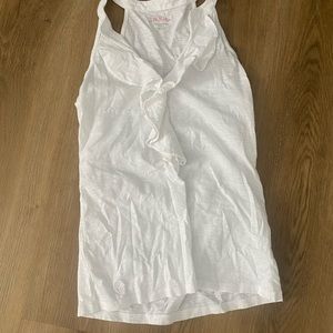 lilly pulitzer white tank size S